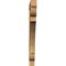Ekena Millwork Olympic Block Rough Sawn Bracket, Western Red Cedar, 4"W x 46"D x 46"H BKT04X46X46OLY05RWR - alternate 4